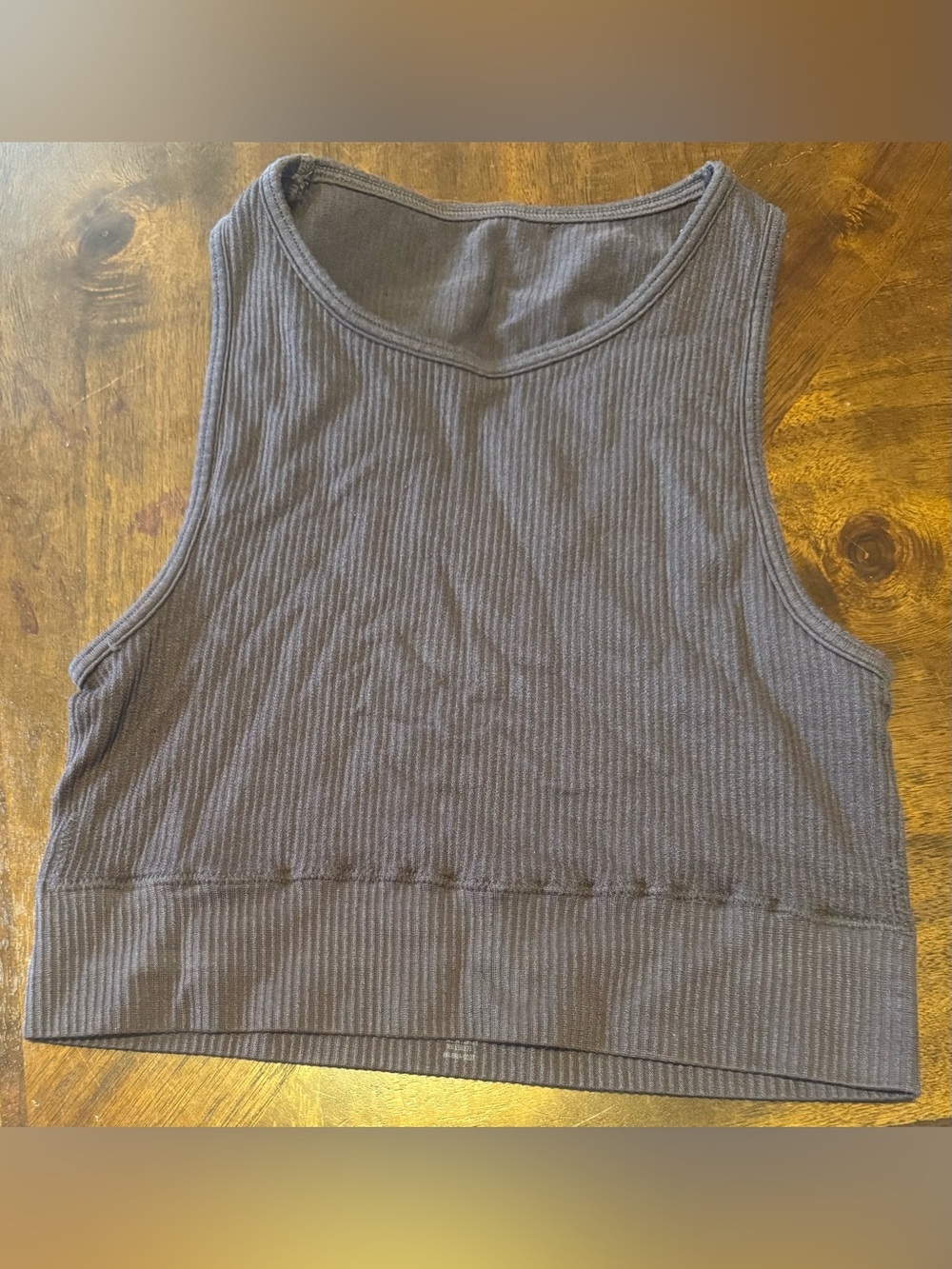 Skims Stretch Rib High Neck Bralette - Picture 3 of 5